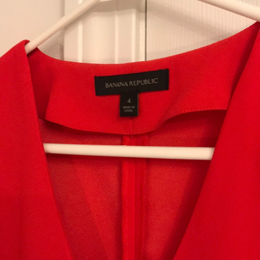 Red Shift Dress - Picture 3 of 6